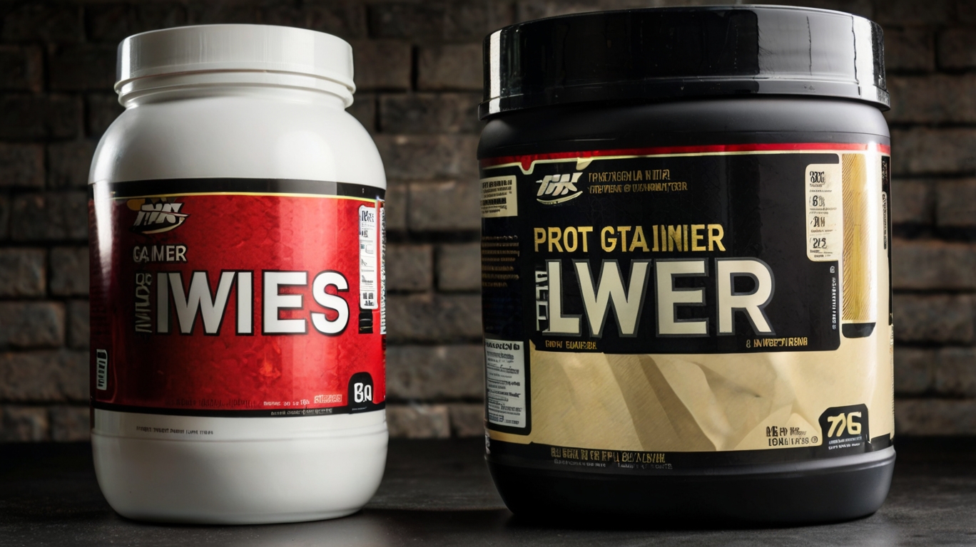 Mass gainer vs. protein powder